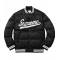 Mens Varsity Puffy Satin Jacket