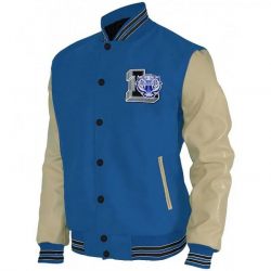 Mens 13 Reasons Why Liberty Tiger Justin Foley Varsity Jacket