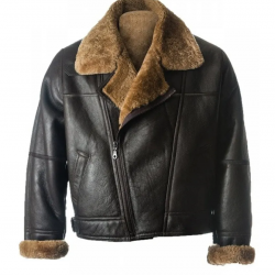 Mens Black Sheepskin Leather Jacket Mens Black Sheepskin Leather Jacket