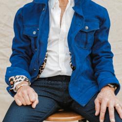 Mens Blue Suede Leather Jacket Mens Blue Suede Leather Jacket