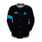 Mens Detroit Become Human RK800 Connor Bomber Black Varsity Wool Jacket