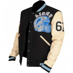 Mens Eddie Murphy Detroit Lions Beverly Hills Cop Axel Foley Letterman Varsity Leather Jacket Mens Eddie Murphy Detroit Lions Beverly Hills Cop Axel Foley Letterman Varsity Leather Jacket