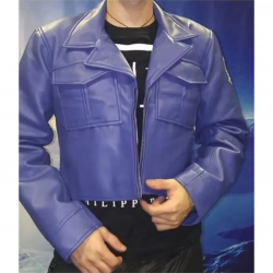 Mens Future Trunks Dragon Ball Leather Jacket Mens Future Trunks Dragon Ball Leather Jacket