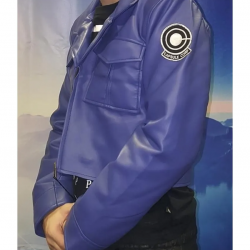 Mens Future Trunks Dragon Ball Leather Jacket Mens Future Trunks Dragon Ball Leather Jacket