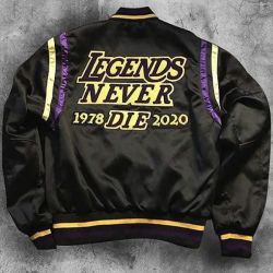 Mens Mamba Black Varsity Jacket Mens Mamba Black Varsity Jacket
