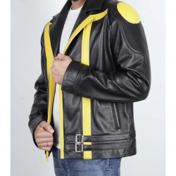 Mens Pokemon Go Team Instinct Spark Cosplay Anime Costume Jacket