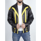 Mens Pokemon Go Team Instinct Spark Cosplay Anime Costume Jacket