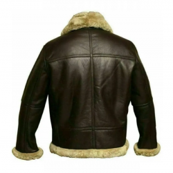 Mens RAF Bomber Ginger Sheepskin Leather Aviator Jacket Mens RAF Bomber Ginger Sheepskin Leather Aviator Jacket