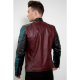 Mens Robin The Titans Leather Halloween Costume Jacket