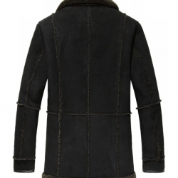 Mens Suede Leather Reacher Style Coat Mens Suede Leather Reacher Style Coat