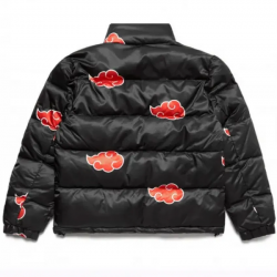 Mens Akatsuki Black Puffer Jacket Mens Akatsuki Black Puffer Jacket