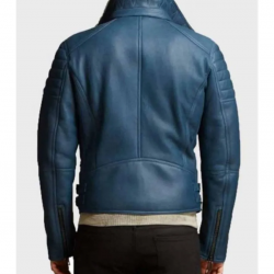 Mens Asymmetrical Shearling Leather Jacket Mens Asymmetrical Shearling Leather Jacket