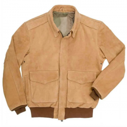 Mens Gentleman Pilot A 2 Flight Brown Suede Jacket Mens Gentleman Pilot A 2 Flight Brown Suede Jacket