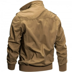 Mens Pilot Bomber Flight Jacket