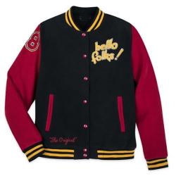 Mickey Mouse and Pluto Varsity Jacket Mickey Mouse and Pluto Varsity Jacket