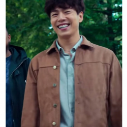 Money Heist Korea Lee Hyun Woo Brown Leather Jacket Money Heist Korea Lee Hyun Woo Brown Leather Jacket