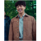 Money Heist Korea Lee Hyun Woo Brown Leather Jacket