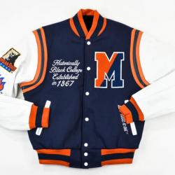 Morgan State University  motto 2 0 Varsity Jacket Morgan State University  motto 2 0 Varsity Jacket