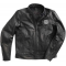 Motorcycle Husqvarna Black Leather Jacket