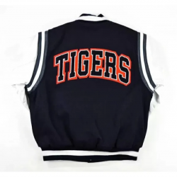 Navy Blue Jackson State University Varsity Jacket Navy Blue Jackson State University Varsity Jacket