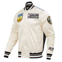 Nba X Hbcu All Star Rib Satin Jacket Nba X Hbcu All Star Rib Satin Jacket