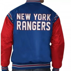 New York Rangers Full snap Jacket New York Rangers Full snap Jacket