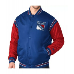 New York Rangers Full snap Jacket