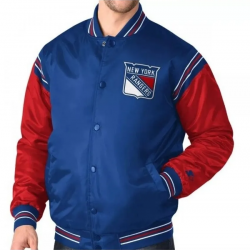 New York Rangers Full snap Jacket New York Rangers Full snap Jacket