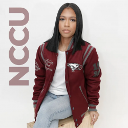North Carolina A&M University UNISEX Varsity Jacket	 North Carolina A&M University UNISEX Varsity Jacket