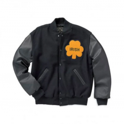 Notre Dame Rudy Irish Varsity Jacket Notre Dame Rudy Irish Varsity Jacket