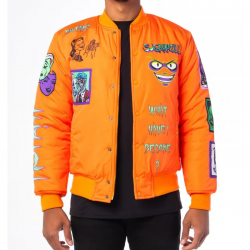 Orange Mutant Bomber Jacket Orange Mutant Bomber Jacket