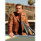 Once Upon A Time Leonardo DiCaprio Brown Leather Jacket