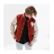 One Piece Red Varsity Jacket