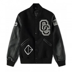 Opening Ceremony Varsity Black Jacket Opening Ceremony Varsity Black Jacket