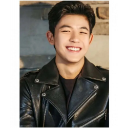 Park Solomon All of Us Are Dead Biker Leather Jacket