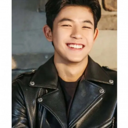 Park Solomon All of Us Are Dead Biker Leather Jacket Park Solomon All of Us Are Dead Biker Leather Jacket