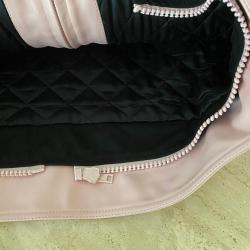 Peak Demna Pink Leather Biker Jacket Peak Demna Pink Leather Biker Jacket