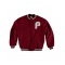 Philadelphia Phillies Maroon Wool Varsity Jacket