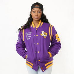 Prairie View A&M University Unisex Varsity Jacket Prairie View A&M University Unisex Varsity Jacket