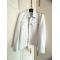 Raf Simons Calvin Klein Policeman White Leather Jacket 