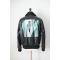 Raf Simons Dazzled Ships Leather Bomber Jacket