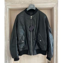 Raf Simons Nappa Leather Bomber Jacket