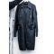 Raf Simons Pre Runway Black Palms Leather Rider's Coat