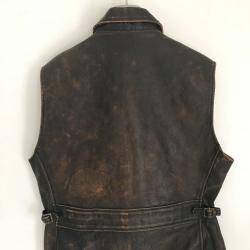 Ralph Lauren × RRL Leather Moto Vest Ralph Lauren × RRL Leather Moto Vest