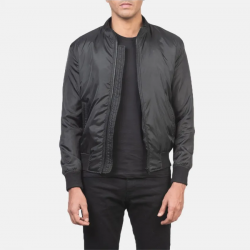 Ramon Black Bomber Jacket Ramon Black Bomber Jacket