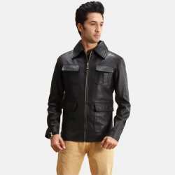Raven Black Leather Jacket Raven Black Leather Jacket