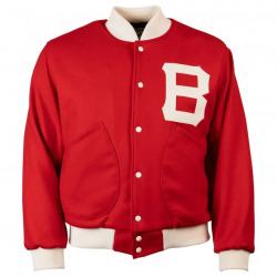 Red 1939 Boston Bees Varsity Wool Jacket