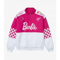 Rev Up Your Style with the Barbie Checkered Racing Jacket Limited-Edition at BoxLunch