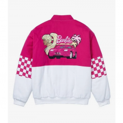 Rev Up Your Style with the Barbie Checkered Racing Jacket Limited-Edition at BoxLunch