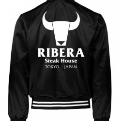 Ribera Wrestling Black Bomber Jacket Ribera Wrestling Black Bomber Jacket